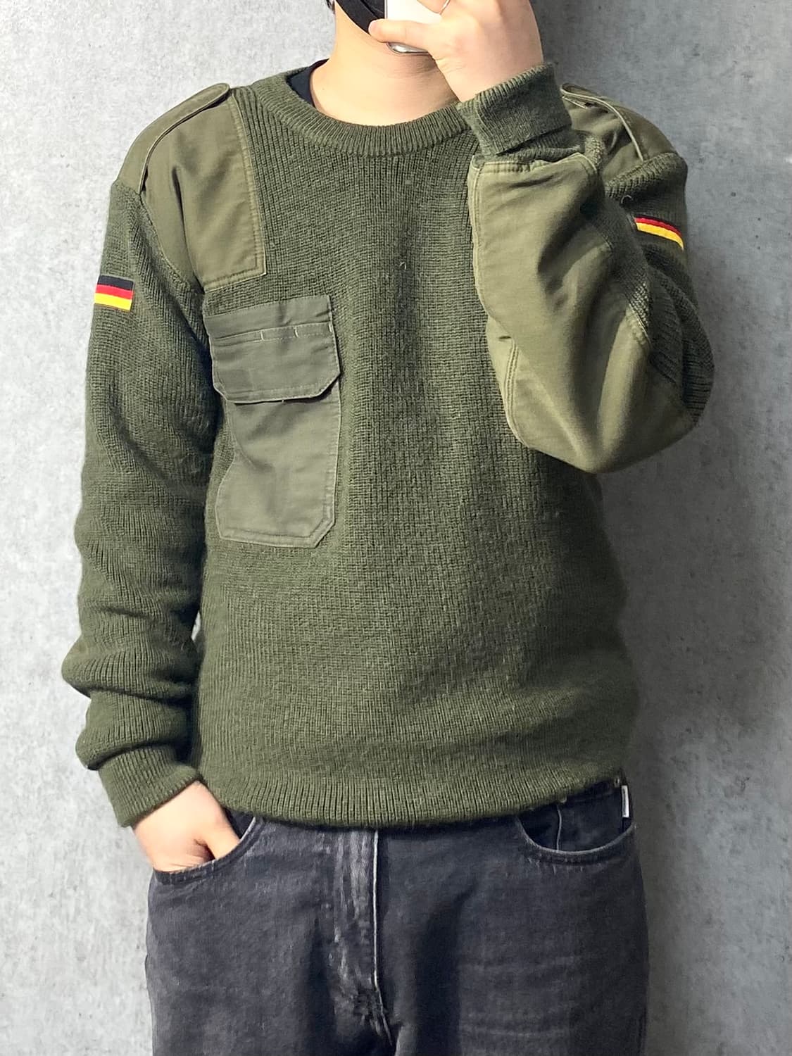 [46] Vintage 독일군 밀리터리 코만도 니트 상품이미지8