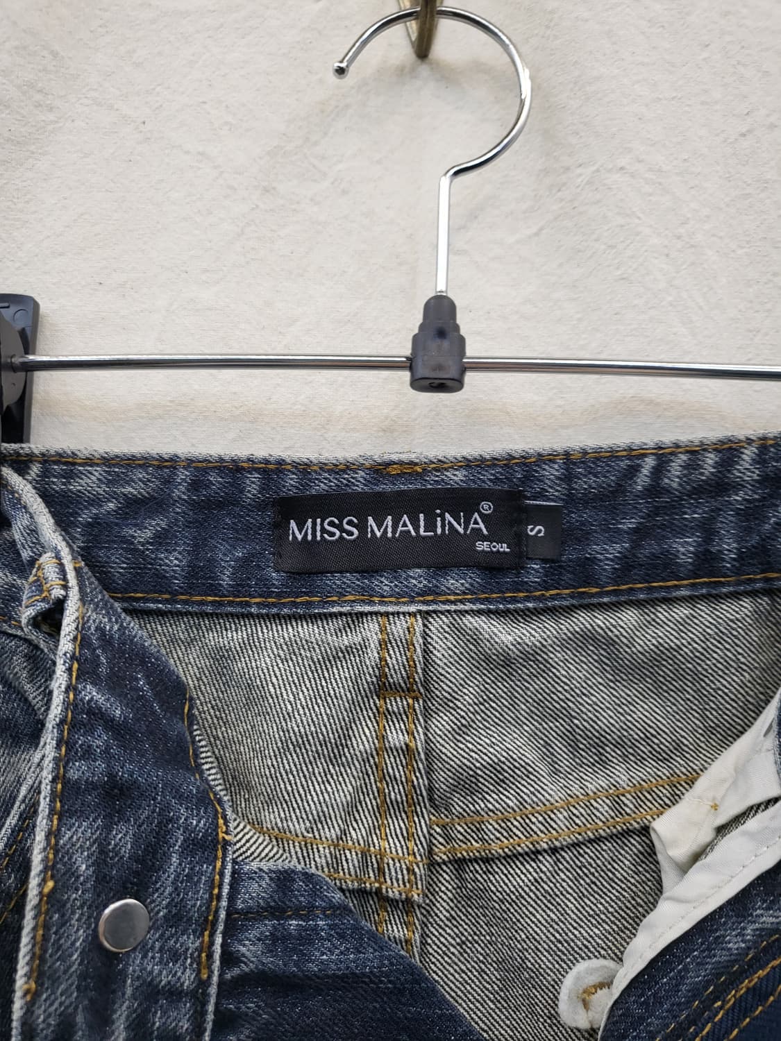 MISS MALINA SEOUL 와이드 데님 상품이미지3