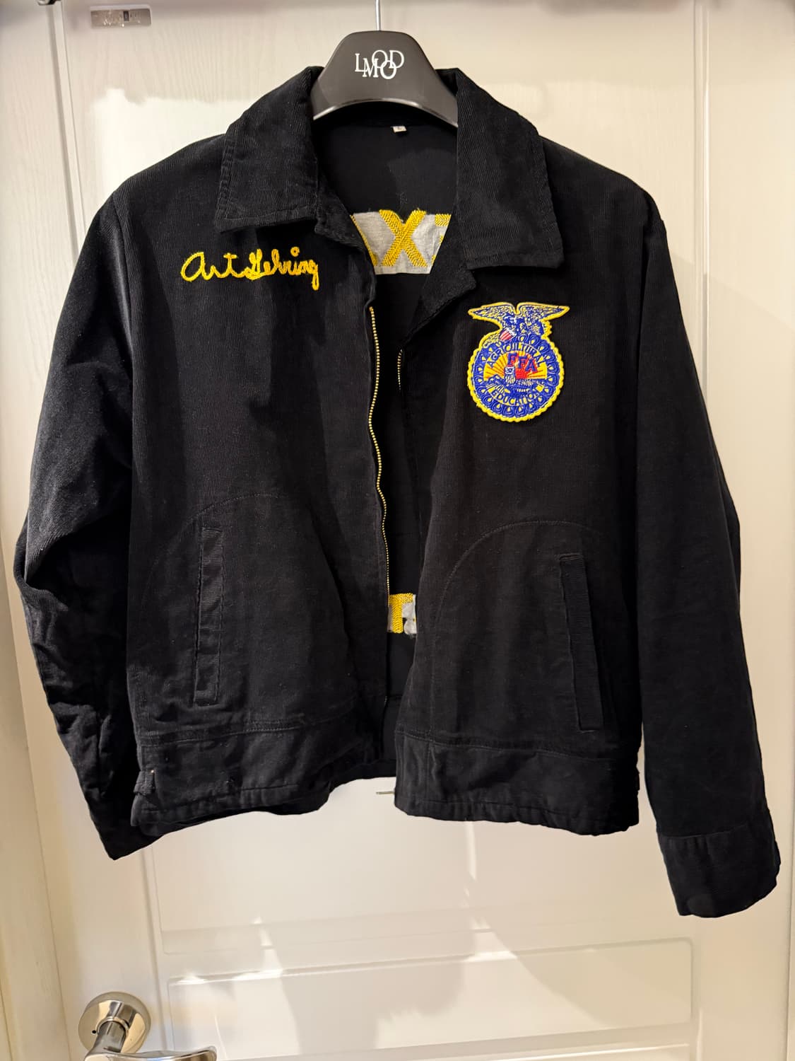 ffa 빈티지 코듀로이 자켓 블랙 L사이즈 상품이미지1