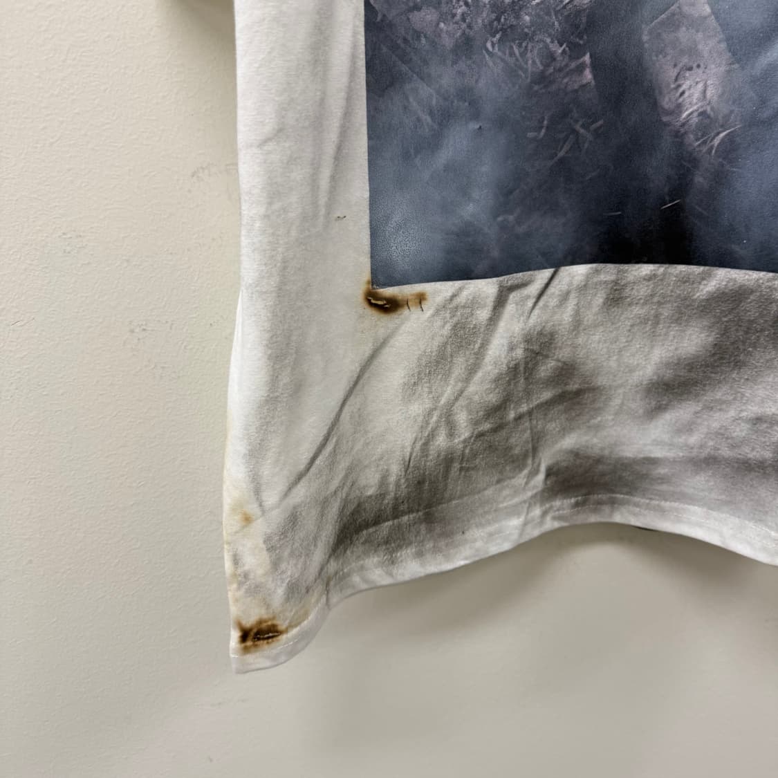 빈티지 디스트로이드 그릴드워싱 티셔츠  상품이미지7