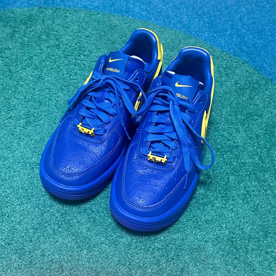 나이키 x 앰부쉬 에어포스1 로우 로얄블루 240 상품이미지1