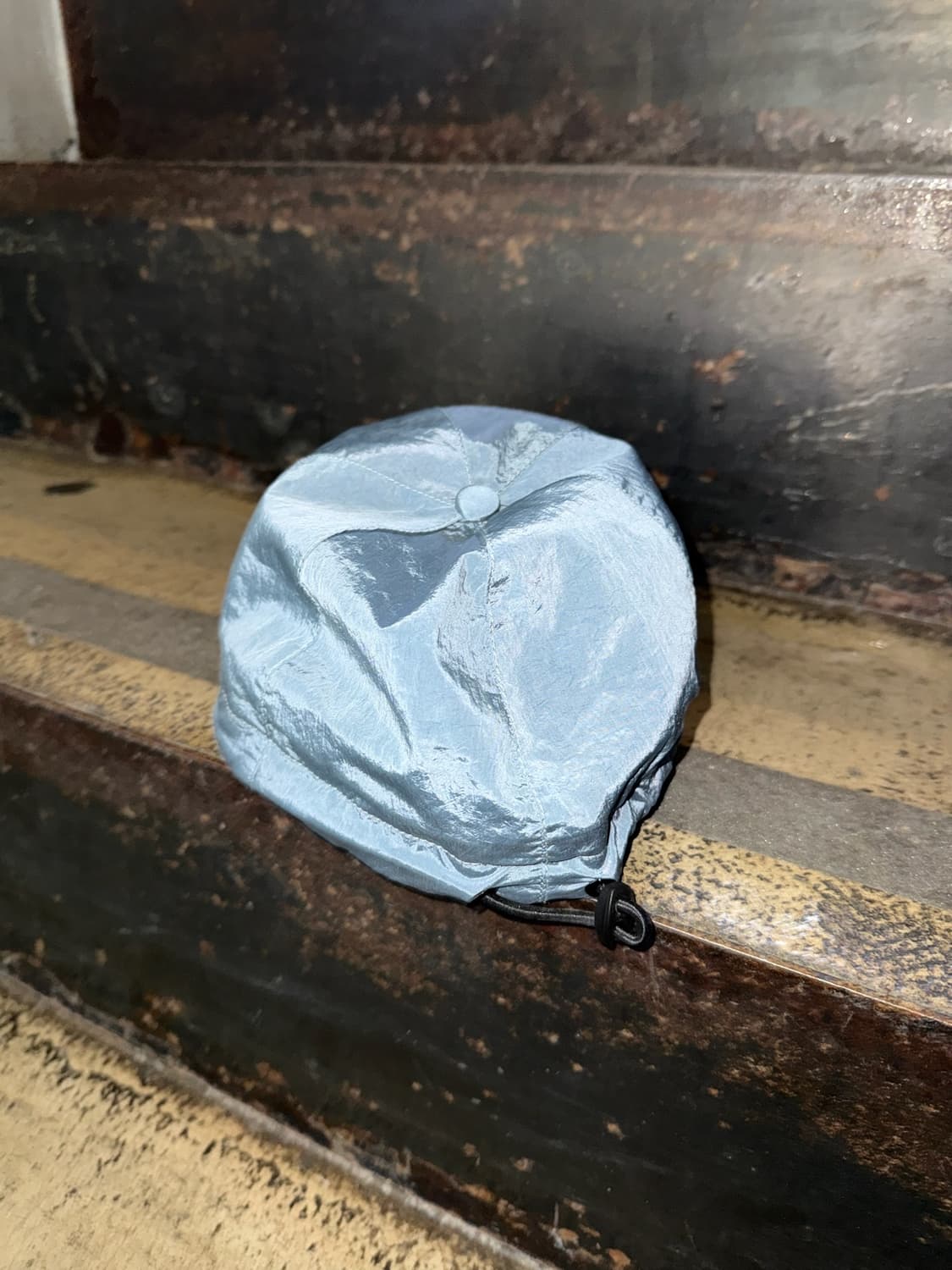 스톤아일랜드 스카이블루 나일론 볼캡 상품이미지6