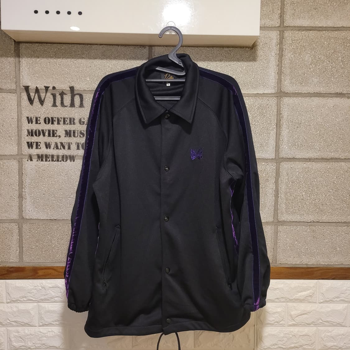 니들스 트랙 코치자켓 M 상품이미지1