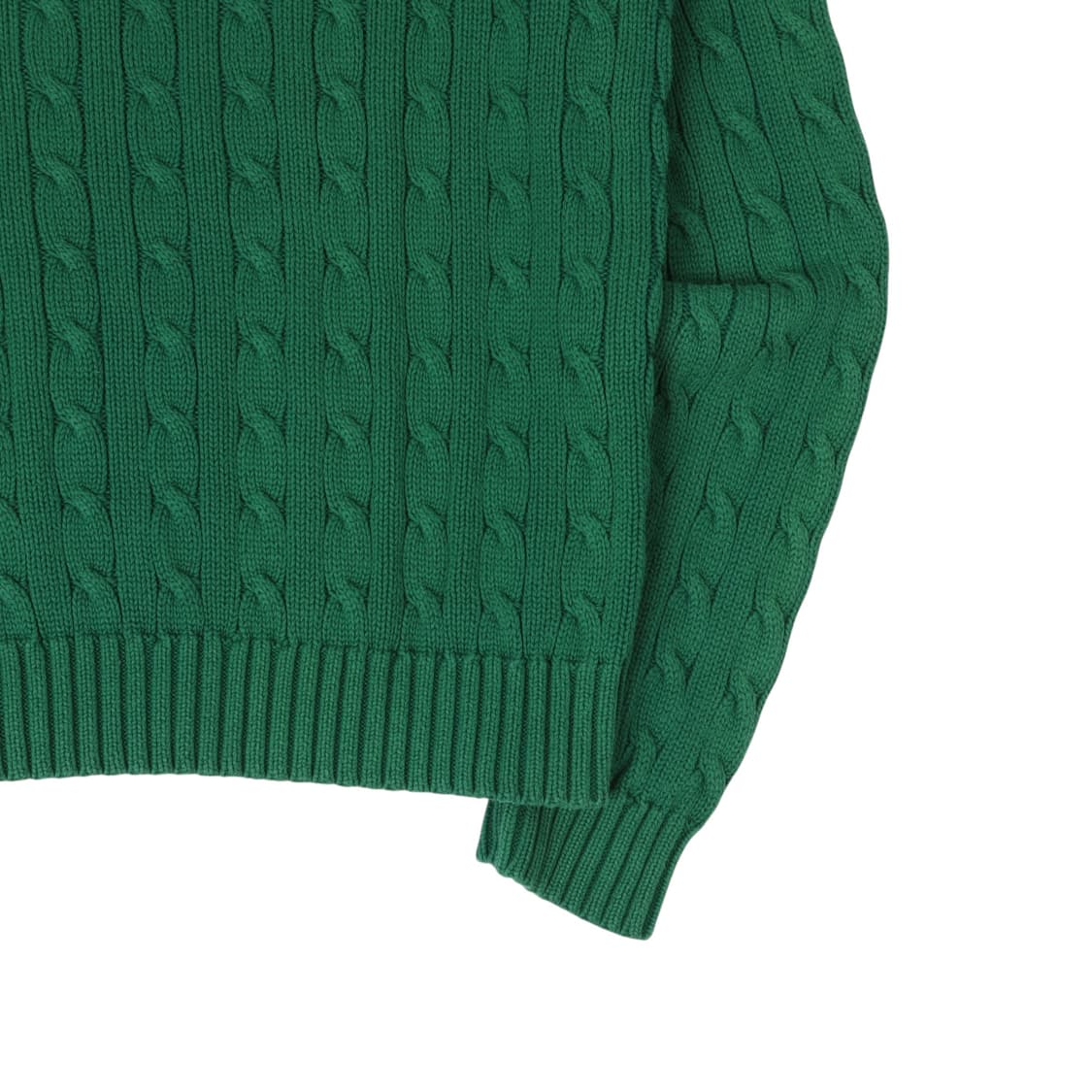 폴로 랄프로렌 포레스트 그린 케이블 니트 상품이미지7