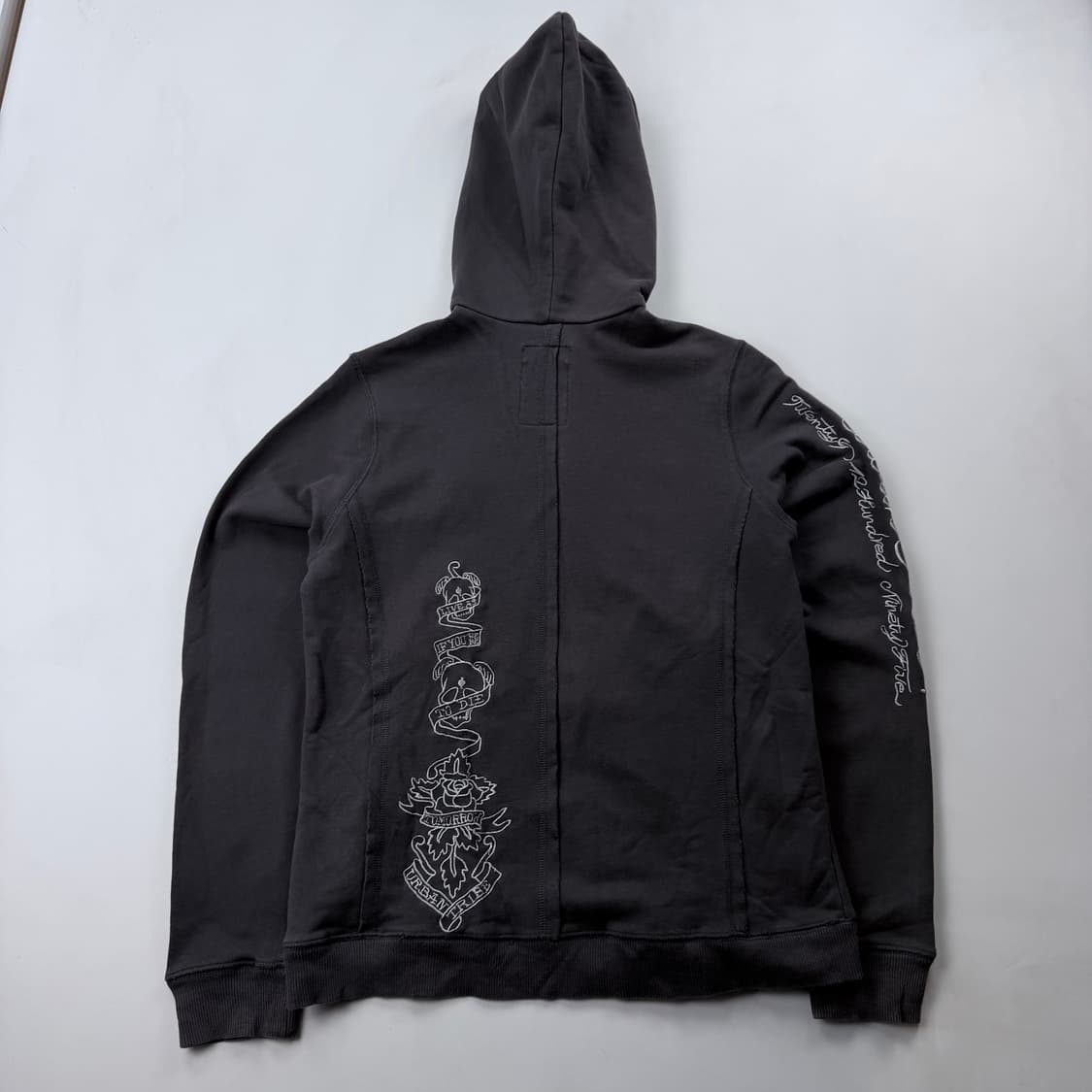 291295=homme 스컬 자수 후드집업 상품이미지7