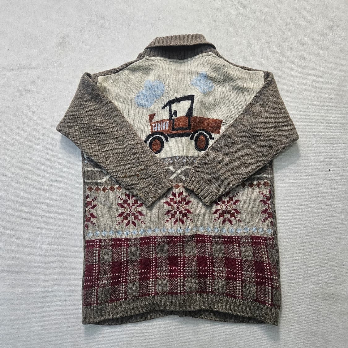 s 베네통 여성 숄 카라 가디건 0316Y 상품이미지2