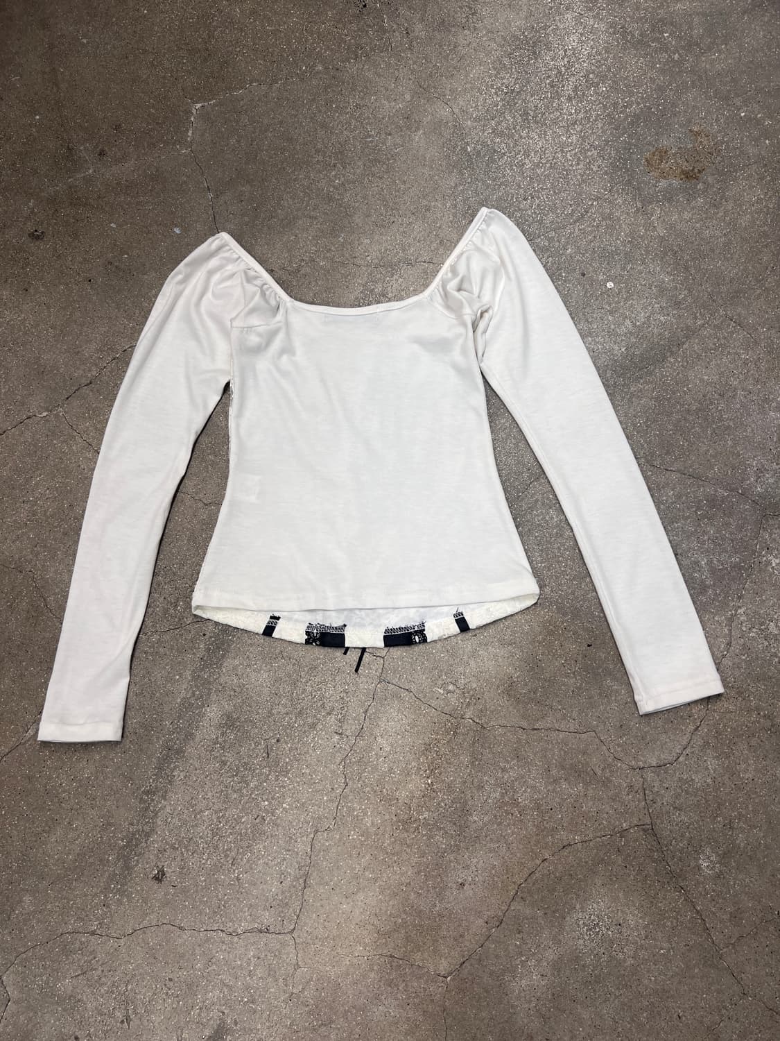 XOXO 코르셋 티셔츠 상품이미지3