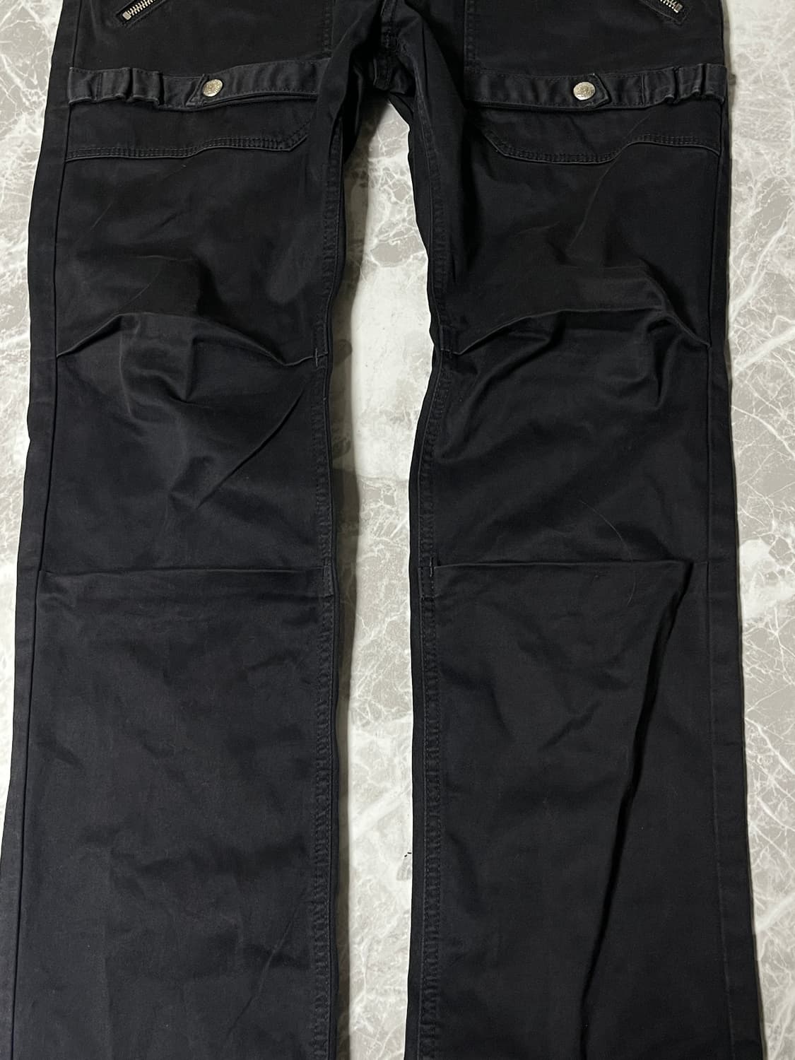 Parachute zipper black jean 상품이미지3