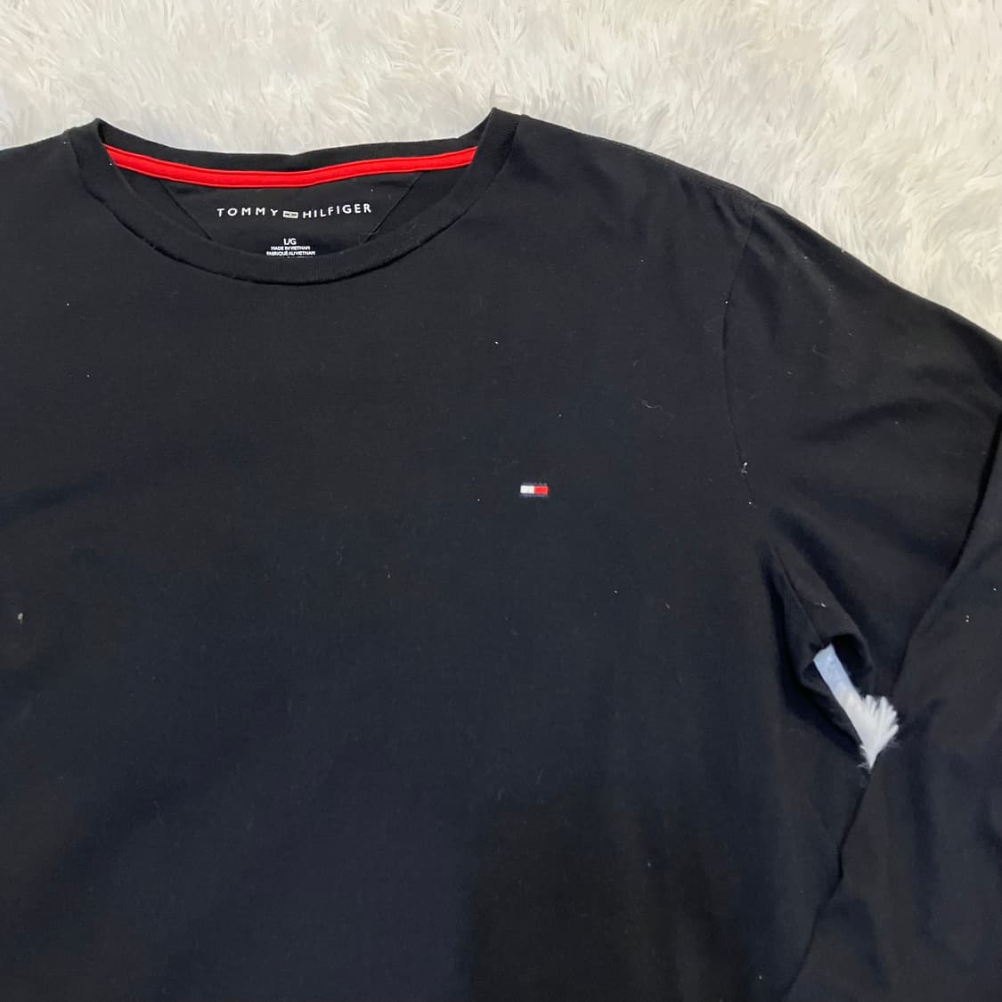 빈티지 타미힐피거 블랙 티셔츠 810 y2k 스트릿 갸루 펑키 일본빈티지 상품이미지3