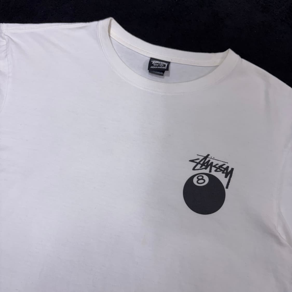 M 스투시 8볼 반팔티 상품이미지3