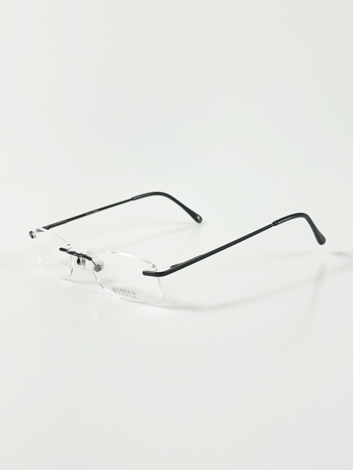 영국제 LOTUS EYEWEAR 무테 스퀘어 빈티지 안경 상품이미지4