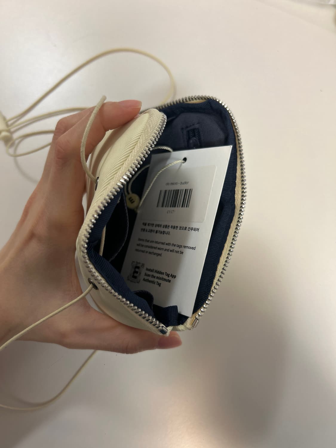 미닛뮤트 클로 마이크로 지갑 버터 상품이미지4