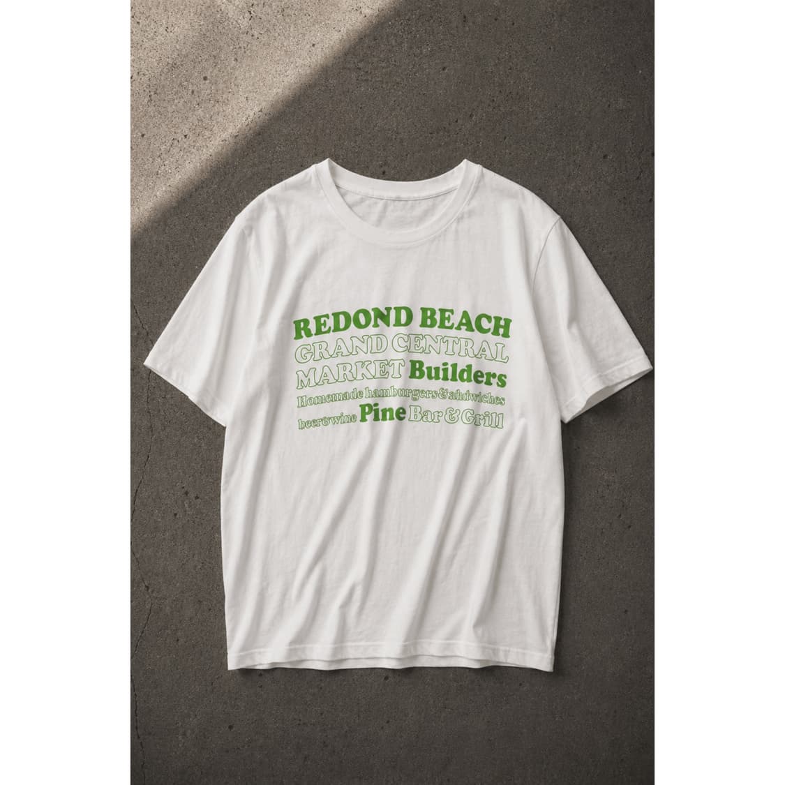 화이트 반팔 티 상품이미지2