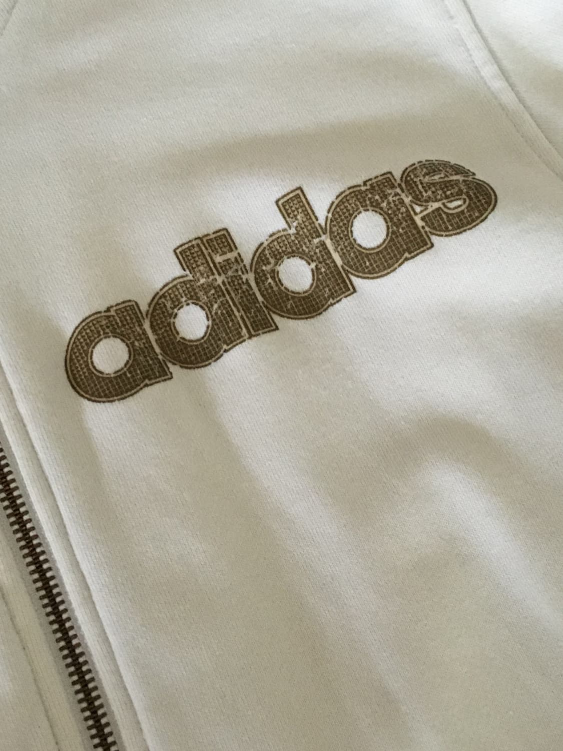 아디다스 화이트 브라운 초코 져지 저지 트렉탑 집업 자켓 빈티지 상품이미지2