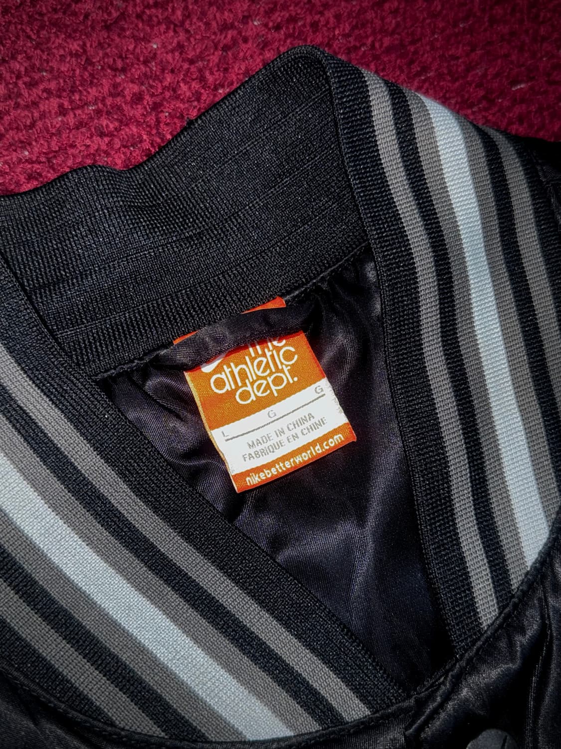 나이키 올드스쿨 바시티 자켓 블랙 L (100) 상품이미지7