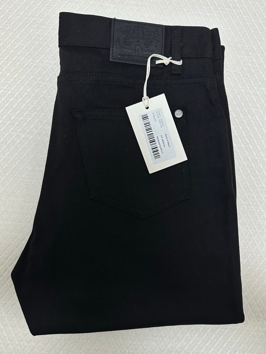 MODNINE 블랙진 Black in Black - MOD1ss 상품이미지4