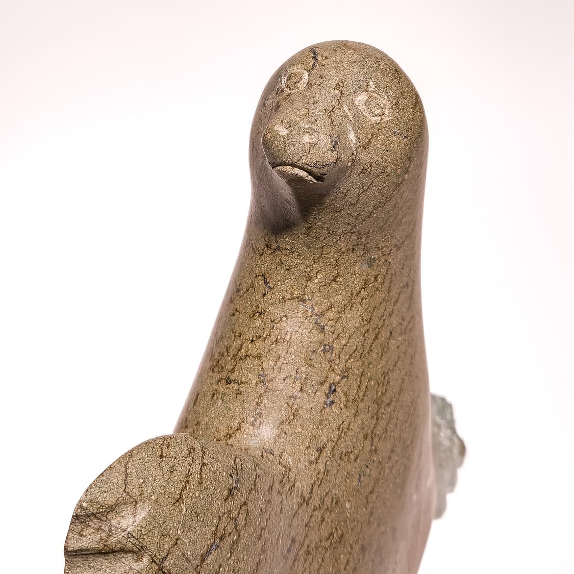 Inuit Hand-carved Soapstone Sea Seal 상품이미지7