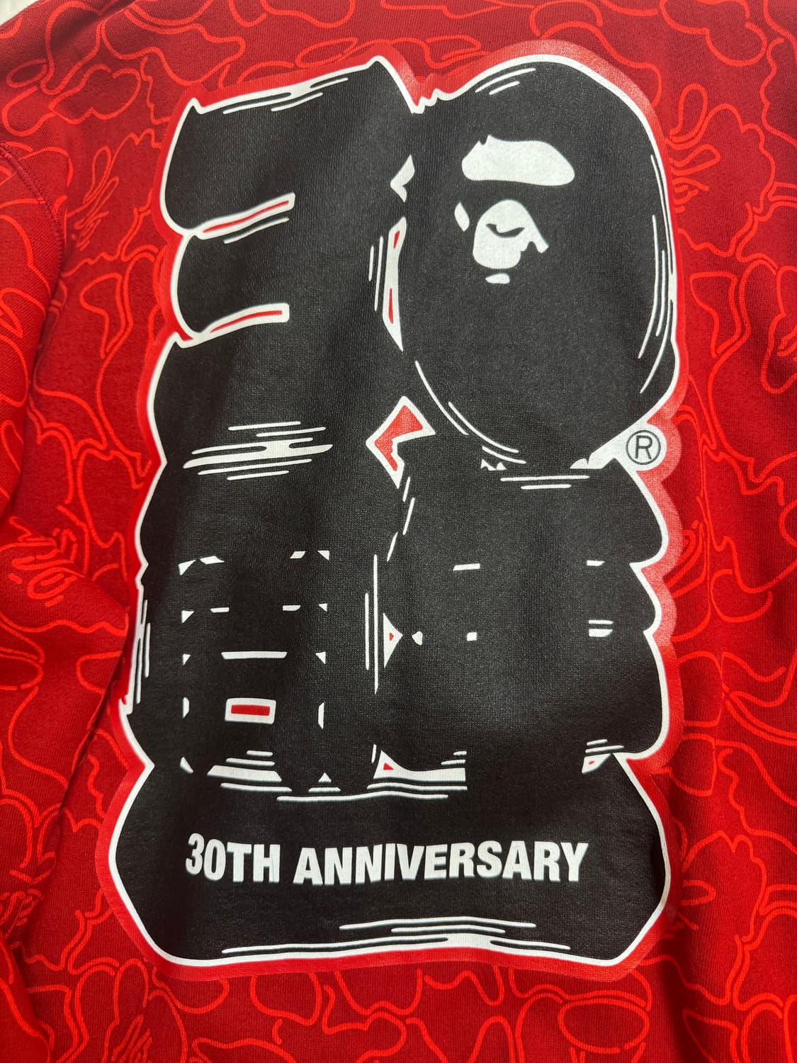 베이프 30주년 후드집업 상품이미지6