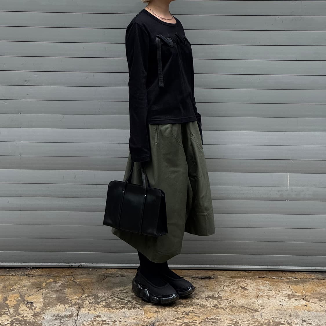 Leather Black Bag 상품이미지10
