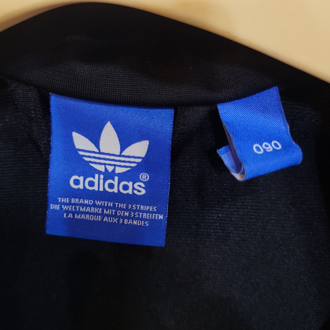 아디다스 불꽃 파이어버드 검흰 백로고 빅로고 트랙탑 져지  상품이미지4