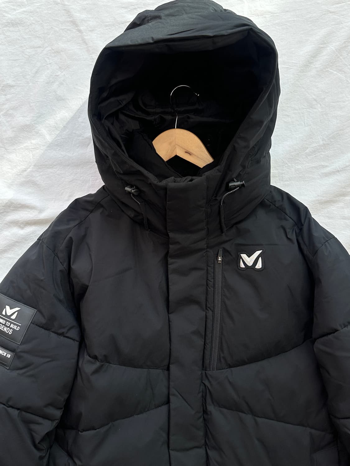 밀레 아웃도어 남성 롱패딩 상품이미지2