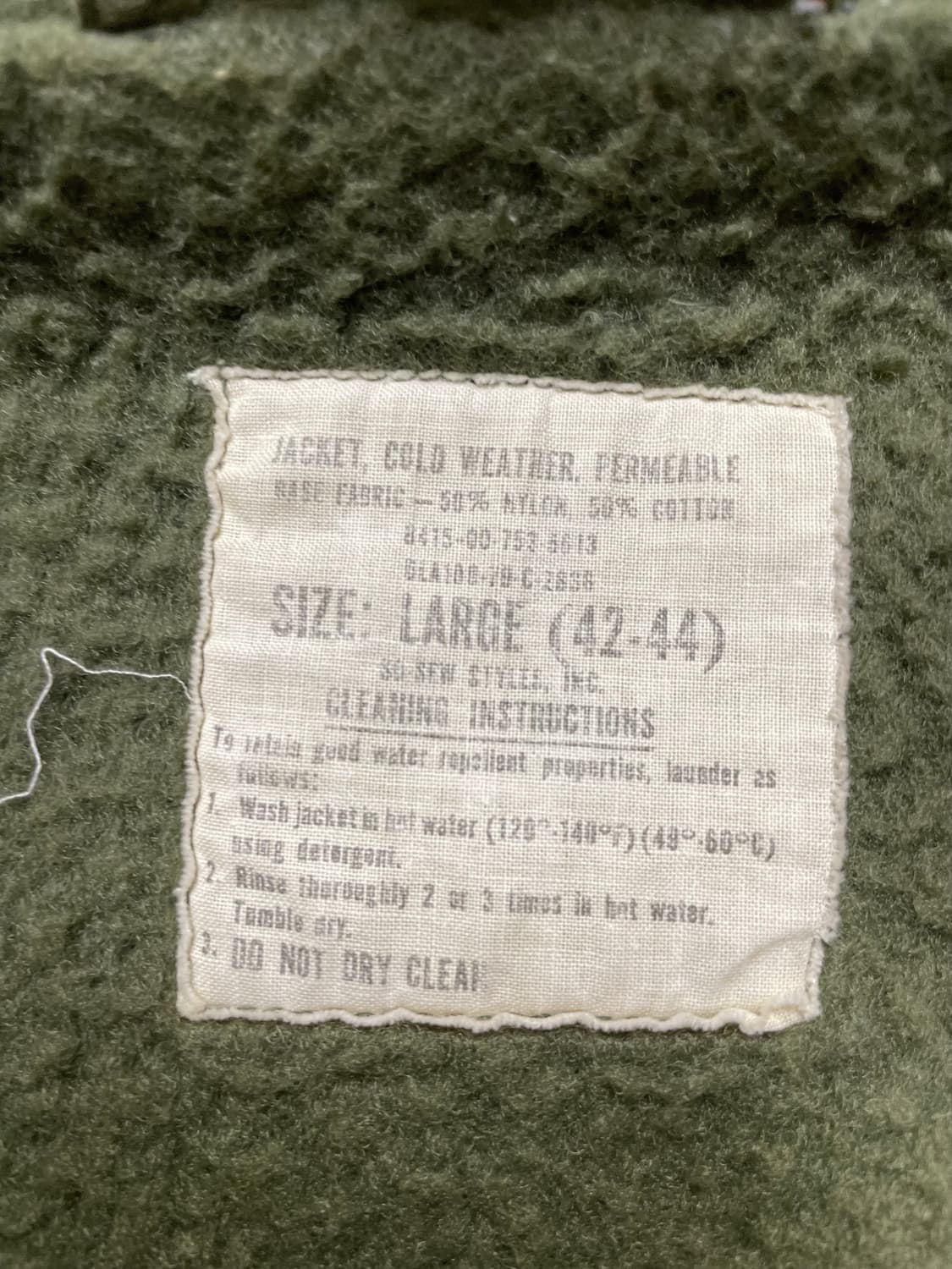 70s 미해군 a2덱자켓 미군 오리지널 상품이미지4