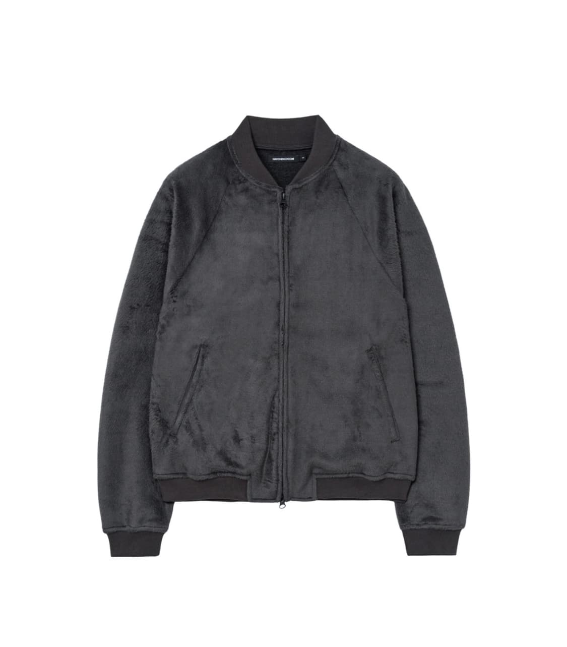 해칭룸 헤어리 자켓 차콜 상품이미지1