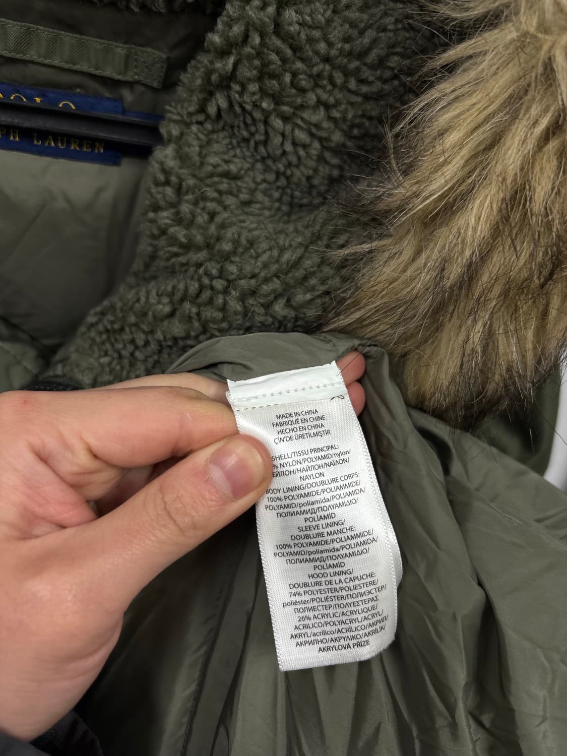 폴로랄프로렌 오리지널 다운 개파카 상품이미지8