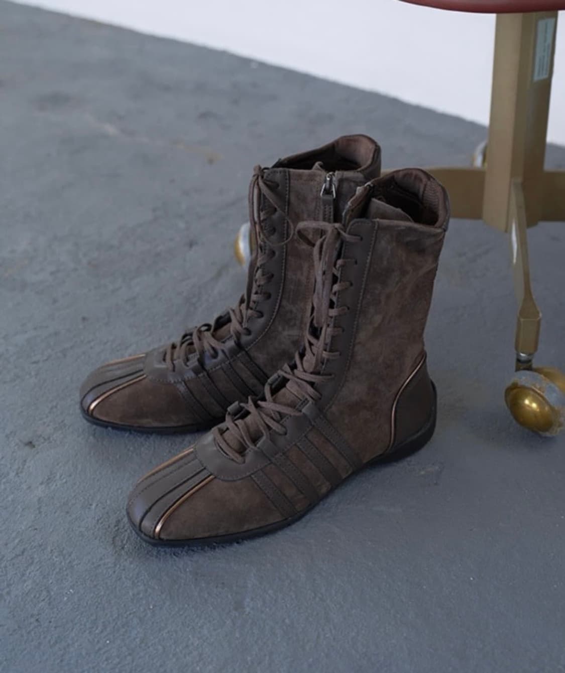 락피쉬웨더웨어 하이탑 부츠 초코 상품이미지1