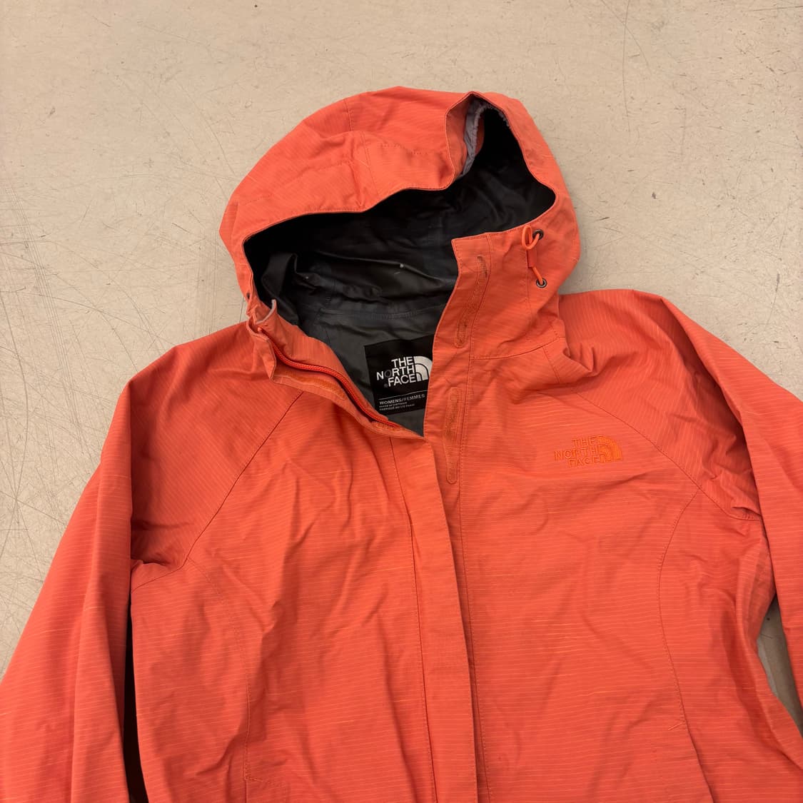 노스페이스 드라이벤트 오렌지 바람막이 상품이미지2