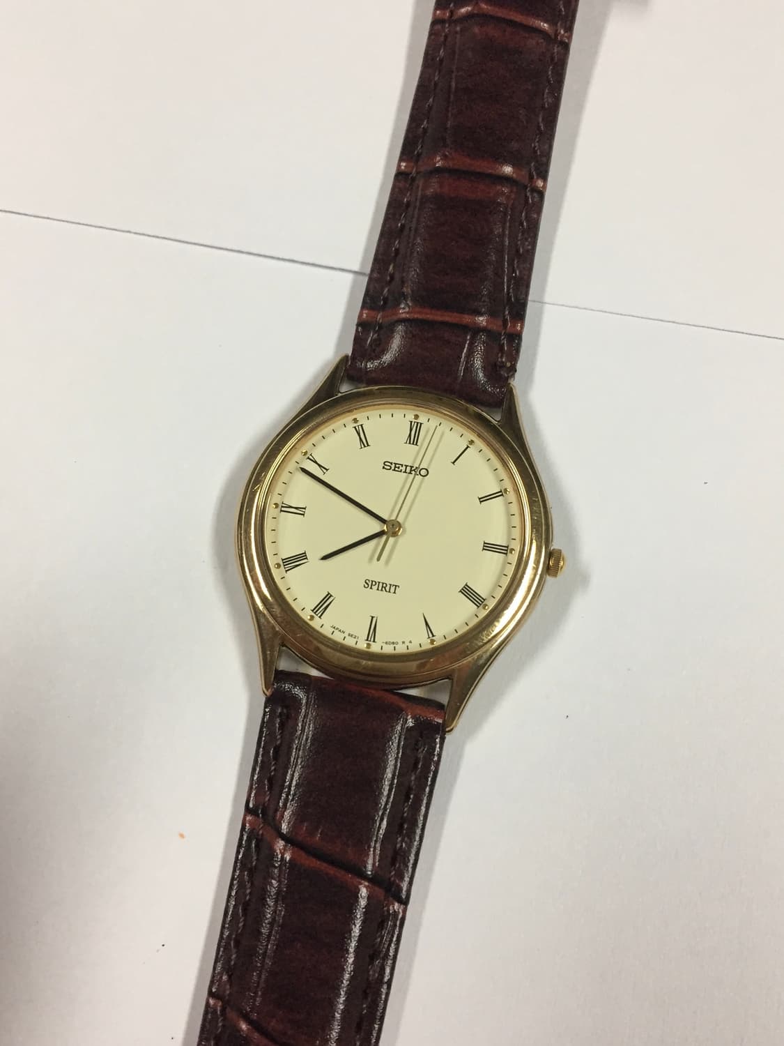 90s seiko spirit roman quartz gold 상품이미지6