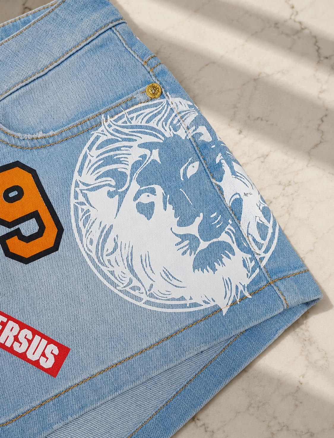 베르수스 베르사체 프린팅 데님 쇼츠 / VERSUS VERSACE 상품이미지6