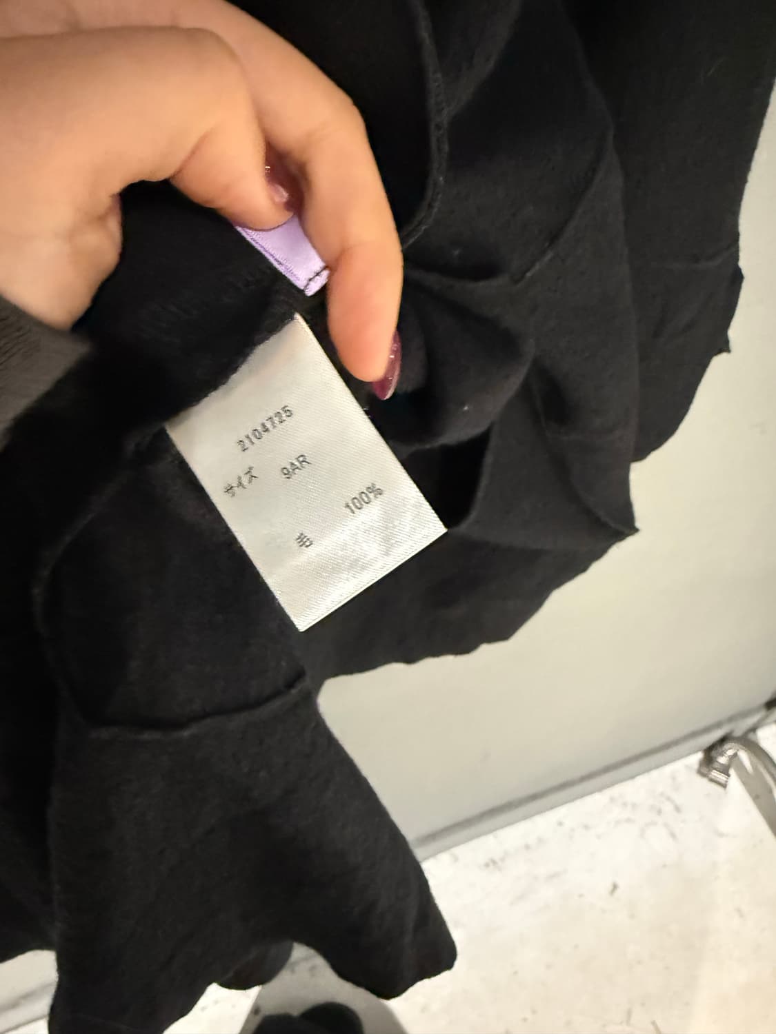 big button line detail coat 상품이미지9