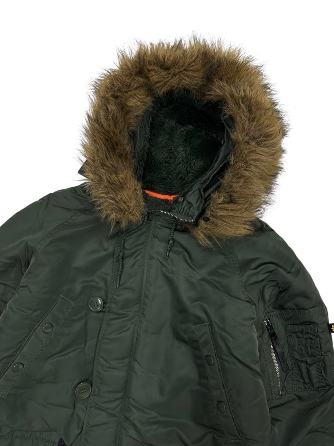 알파인더스트리 N3B 야상패딩 카키 (S~L) 상품이미지2