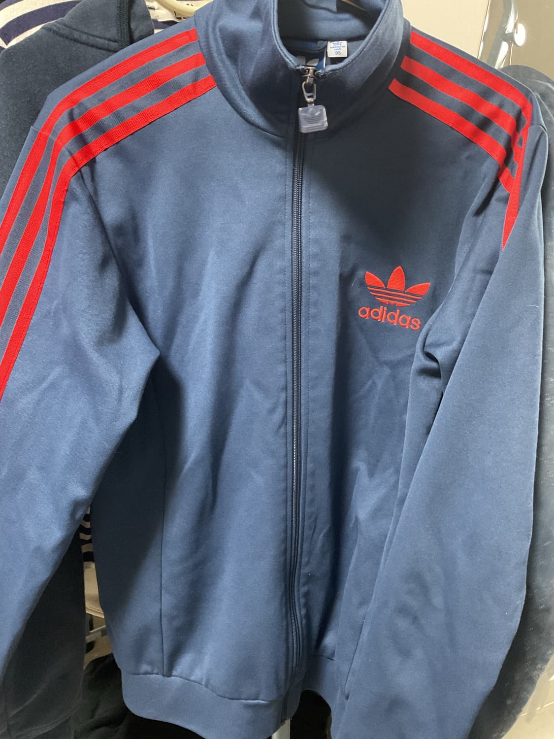 아디다스 져지 네이비 레드 상품이미지2