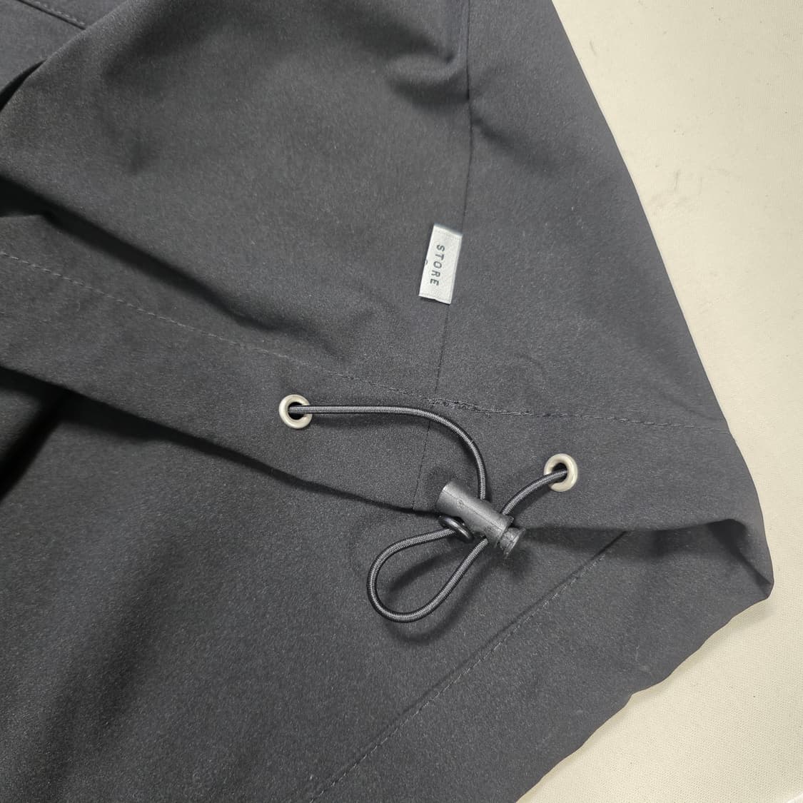 0773 라퍼지스토어 블랙 아노락 바람막이 L 오버핏 스트릿 상품이미지3