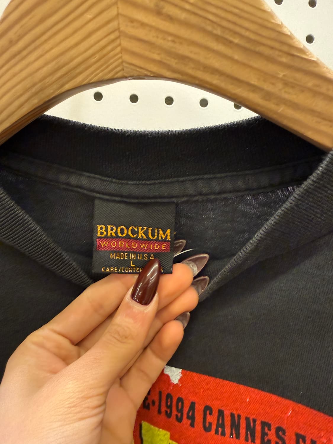 빈티지 펄프 픽션 포스터 프린팅 롱슬리브 U1380 상품이미지5