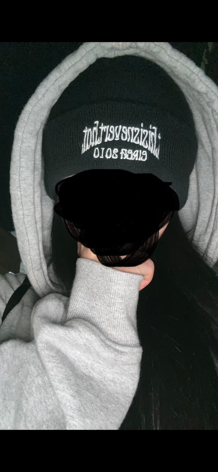 뉴에라x디스이즈네버댓 콜라보 비니 네이비  상품이미지4