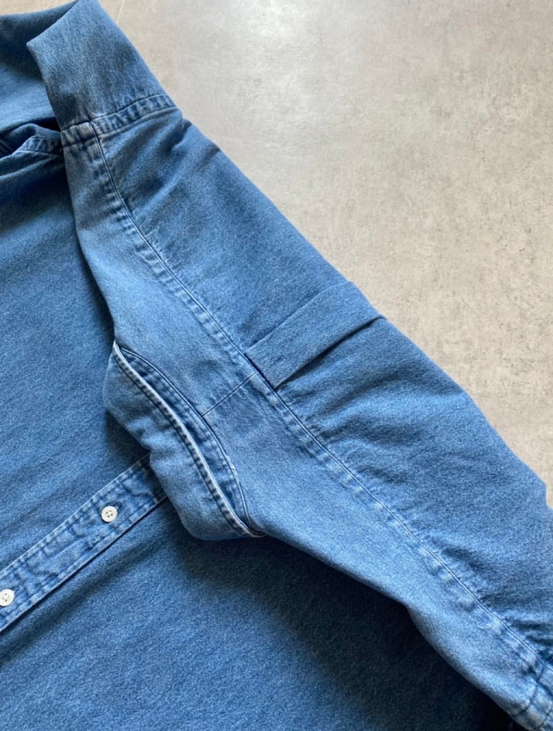 90's 폴로 랄프로렌 데님 셔츠 L(105) 상품이미지8