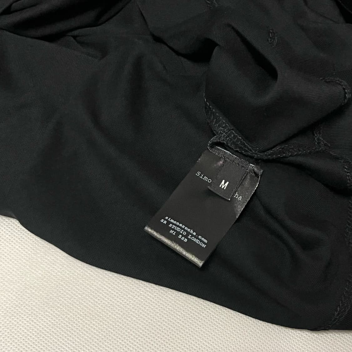 [XS,S,M]시몬로샤 Bow Ribbon Tail 롱 슬리브리스 탑 상품이미지5