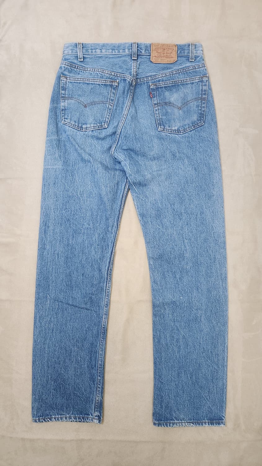 80s 빈티지 USA Levi's 리바이스 501 중청 W33 L32 상품이미지2