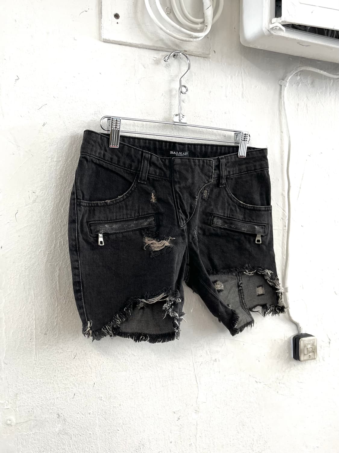 발망 2010SS 데카르넹 런웨이 아카이브 바이커 핫팬츠 상품이미지4