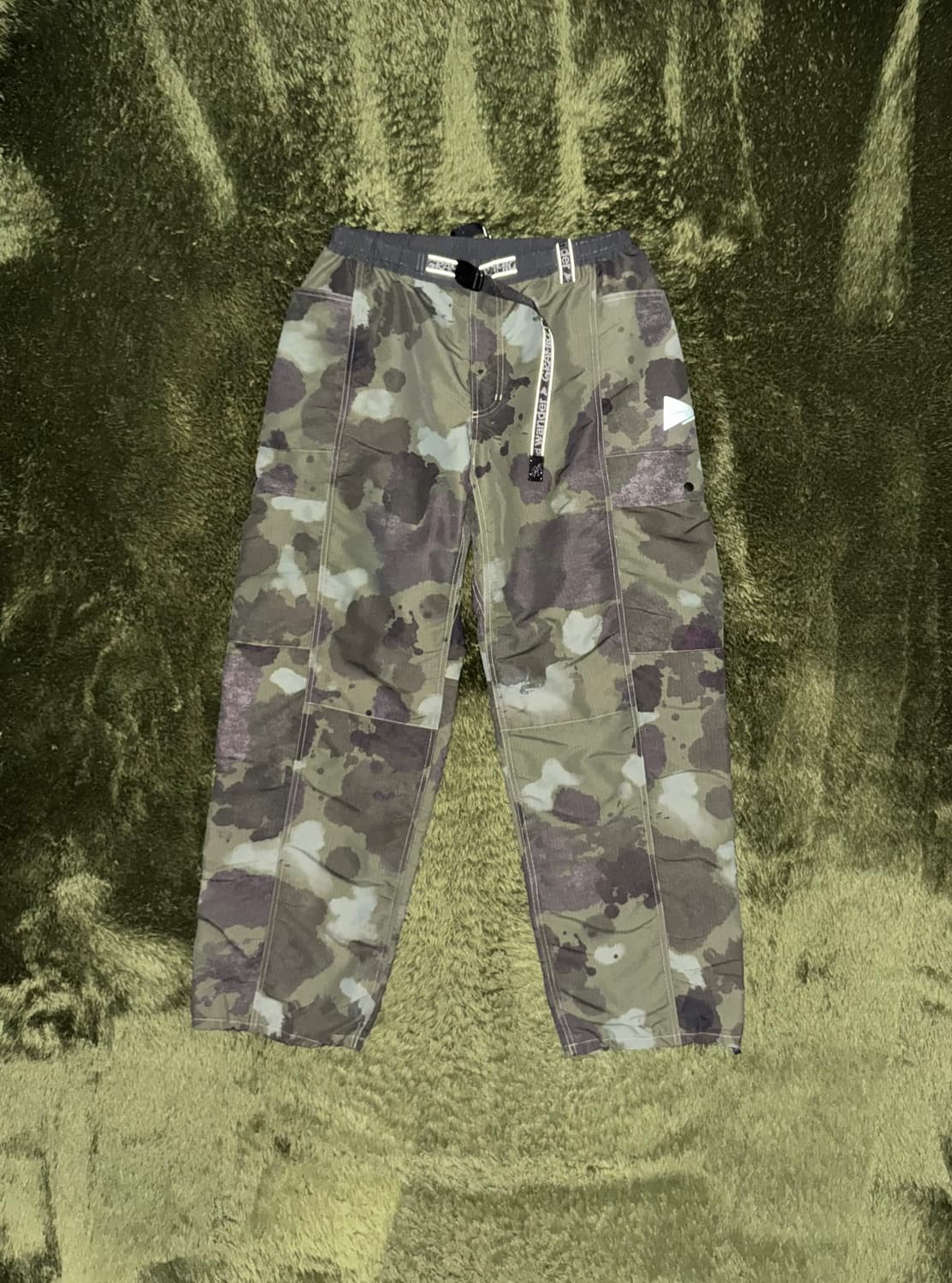 [Asia L] 그라미치 X 앤드원더 콜라보 립스탑 보이저 카고 팬츠 상품이미지1