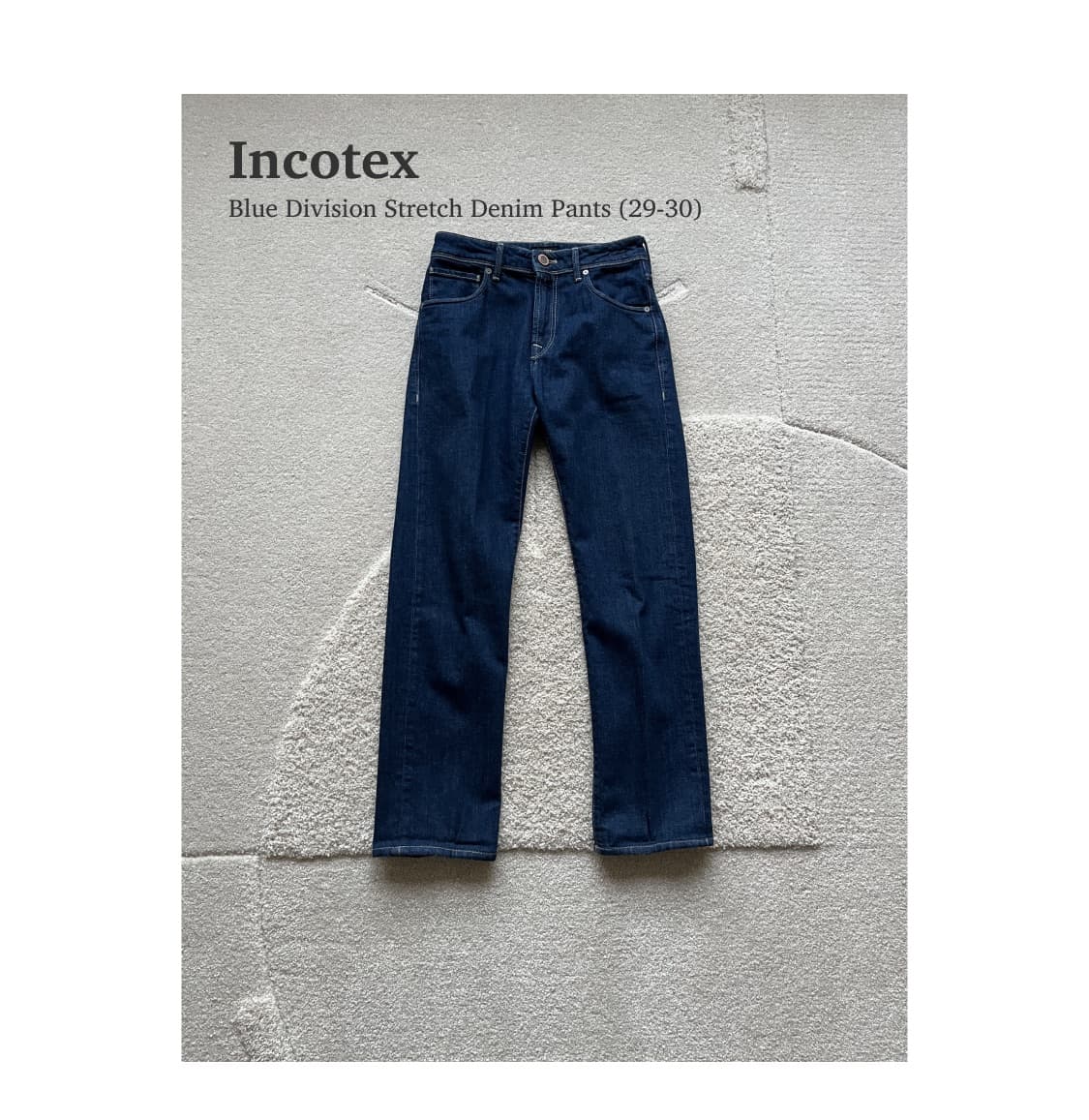인코텍스 블루 디비전 스트레치 데님 (29-30) 상품이미지1