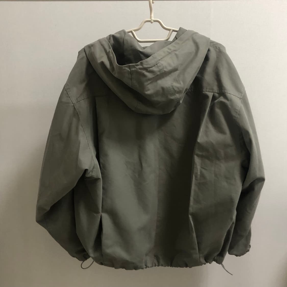 어널러코드 후드 숏점퍼 (베이지) 상품이미지2