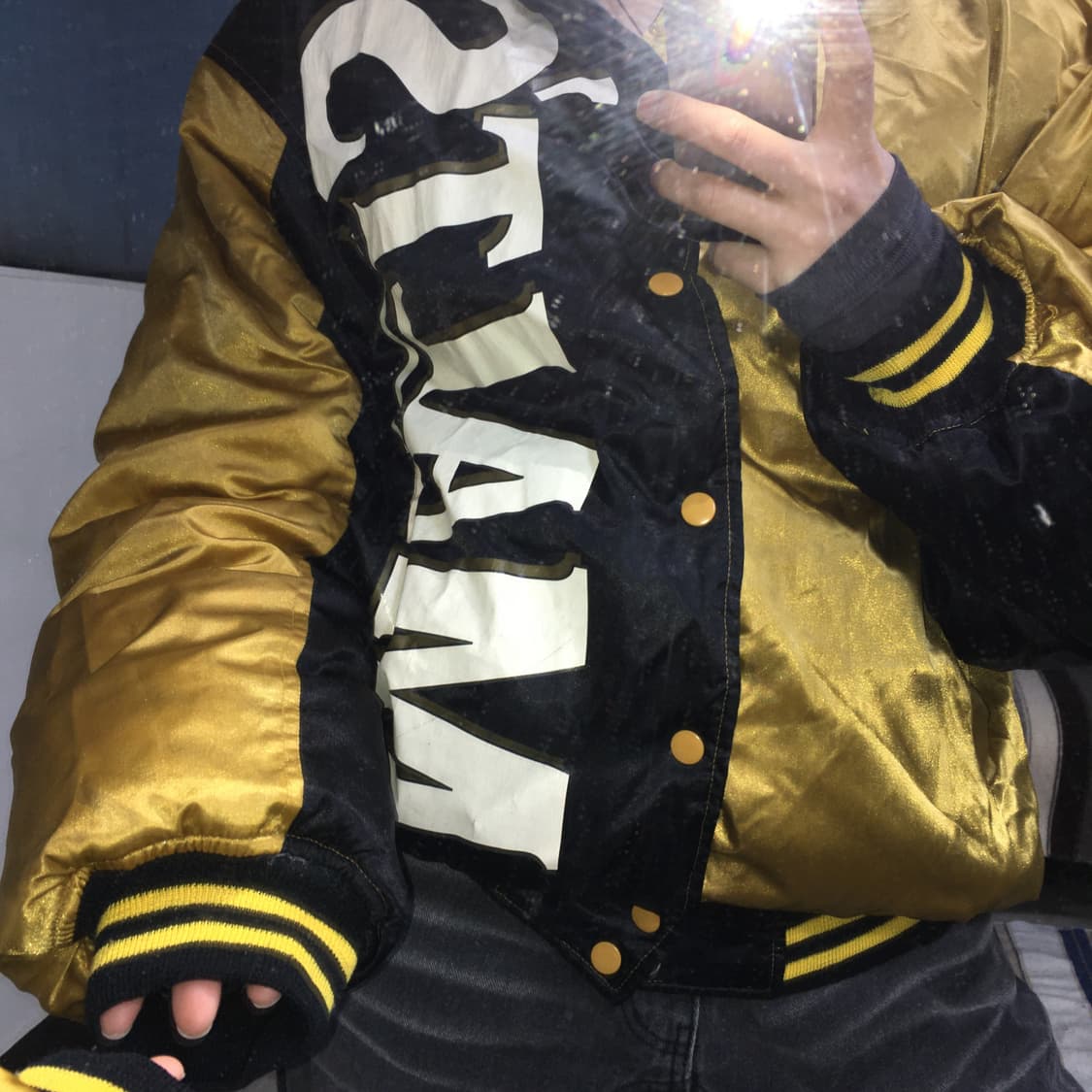 투티/0253 산토리몰츠 MALTS 리버시블 구스다운패딩 일본빈티지 XL 상품이미지1