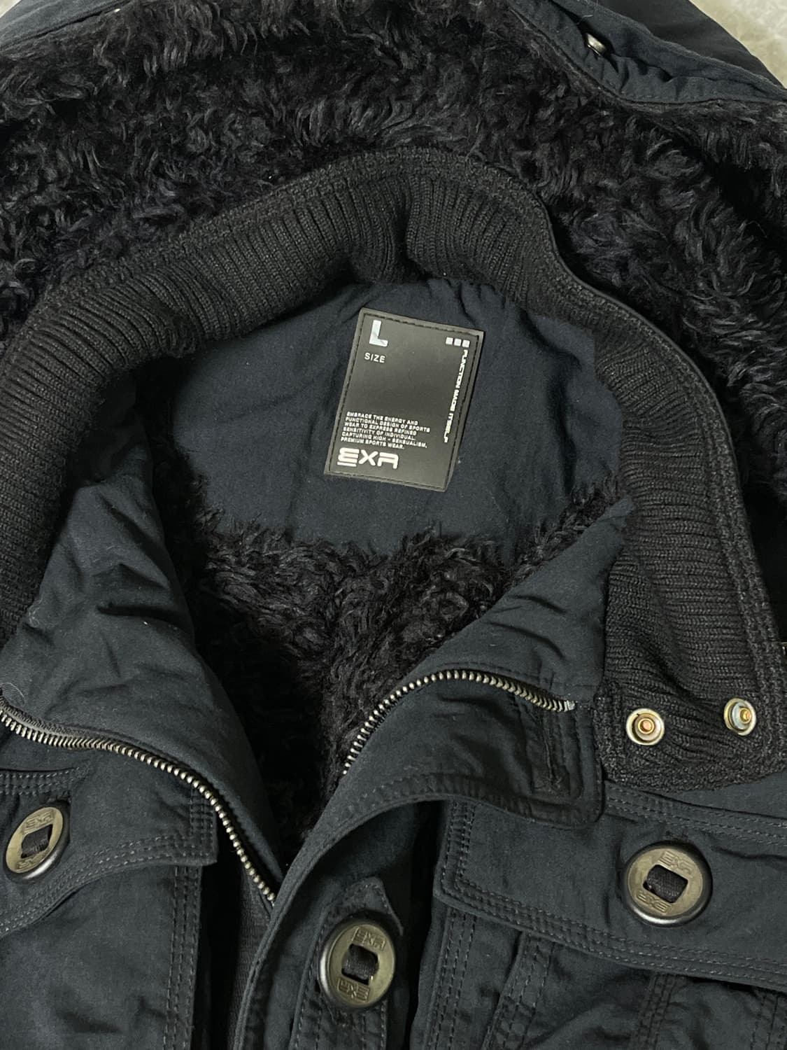 hoody fur padding jacket 상품이미지5