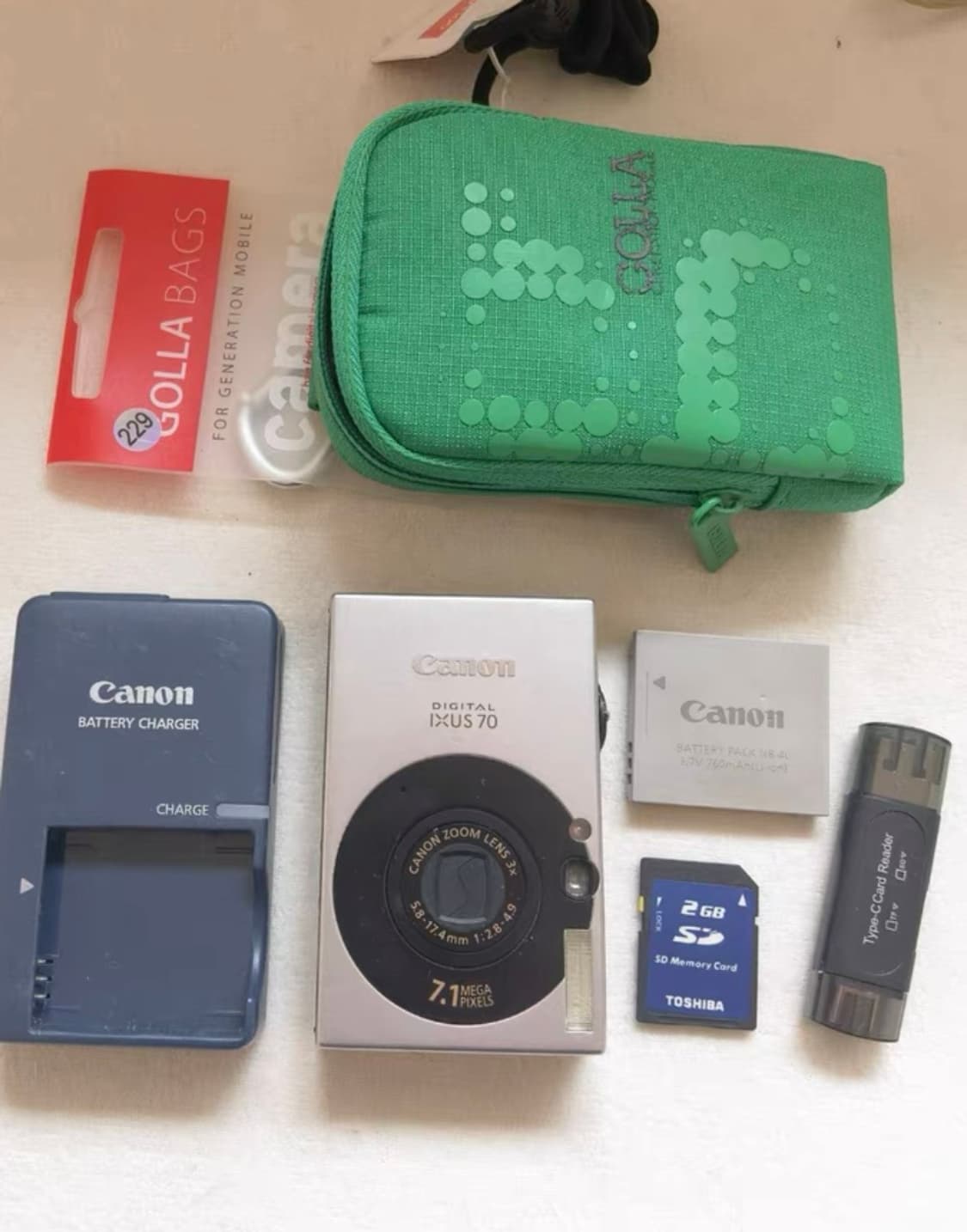 캐논 익서스 70 CANON IXUS 70 빈티지 디지털카메라 디카 상품이미지6