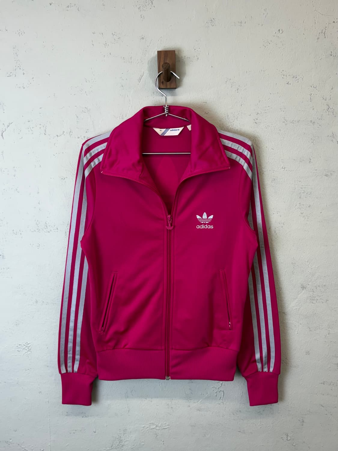 아디다스 파이어버드 삼선 트랙탑 핑크 져지 상품이미지1