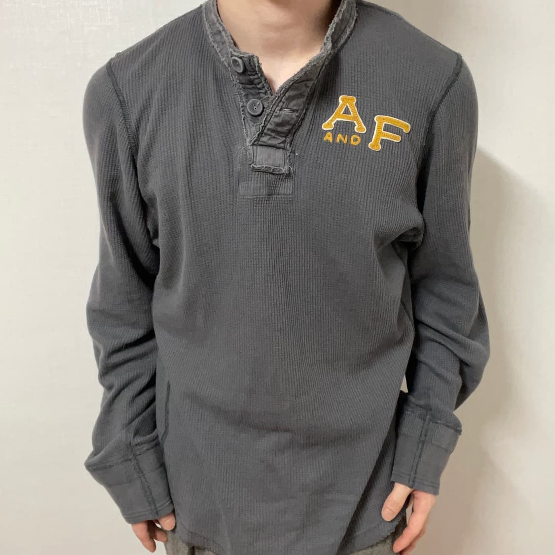 ABERCROMBIE GRUNGE WAFFLE KNIT 상품이미지1